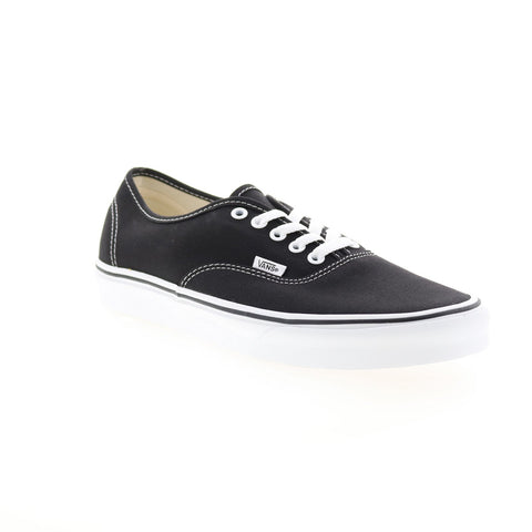 Vans Authentic VN000EE3BLK Mens Black Canvas Lifestyle Sneakers Shoes