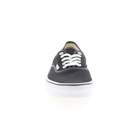 Vans Authentic VN000EE3BLK Mens Black Canvas Lifestyle Sneakers Shoes