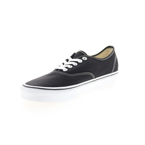 Vans Authentic VN000EE3BLK Mens Black Canvas Lifestyle Sneakers Shoes
