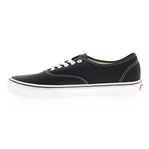 Vans Authentic VN000EE3BLK Mens Black Canvas Lifestyle Sneakers Shoes