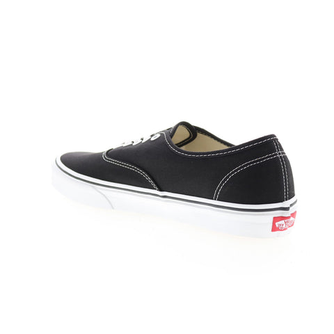 Vans Authentic VN000EE3BLK Mens Black Canvas Lifestyle Sneakers Shoes