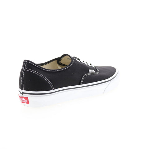 Vans Authentic VN000EE3BLK Mens Black Canvas Lifestyle Sneakers Shoes