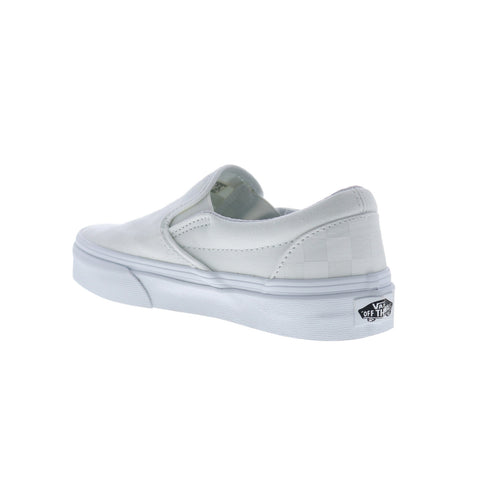 Vans Classic Slip-On VN000EYEX1L Mens White Skate Inspired Sneakers Shoes