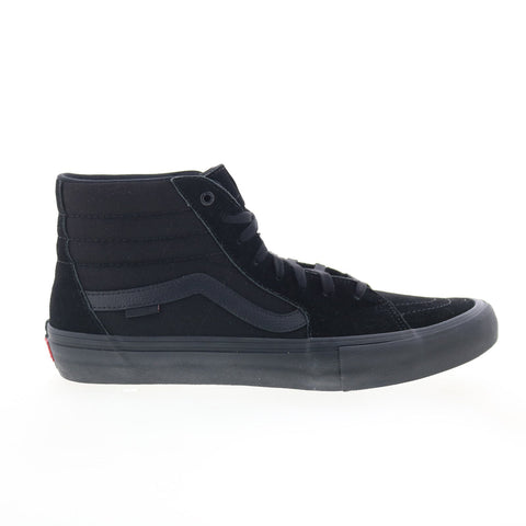 Vans Sk8-HI Pro VN000VHG1OJ Mens Black Suede Skate Inspired Sneakers Shoes