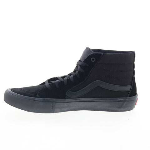 Vans Sk8-HI Pro VN000VHG1OJ Mens Black Suede Skate Inspired Sneakers Shoes