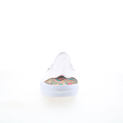 Vans Classic Slip-On VN000XG8AZQ Mens White Skate Inspired Sneakers Shoes