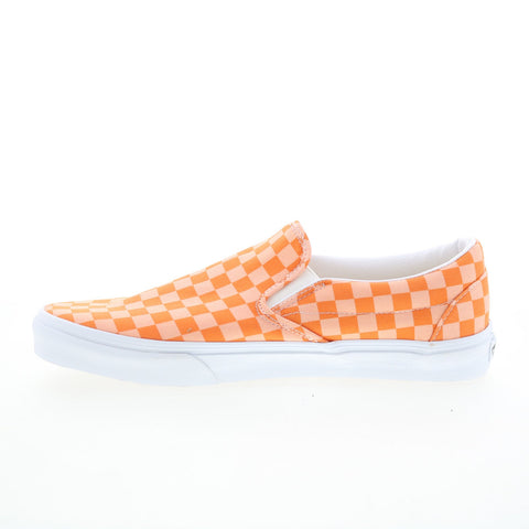 Vans Classic Slip-On VN000XG8CXC Mens Orange Skate Inspired Sneakers Shoes