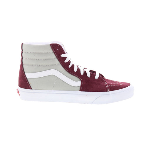 Vans Sk8-Hi VN0A32QG4PR Mens Burgundy Suede Skate Inspired Sneakers Shoes