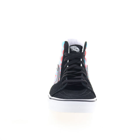 Vans Sk8-Hi VN0A32QG4UB Mens Black Lace Up Skate Inspired Sneakers Shoes