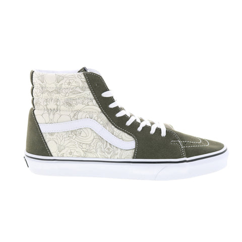 Vans Sk8-Hi VN0A32QGRQV Mens Green Lace Up Skate Inspired Sneakers Shoes