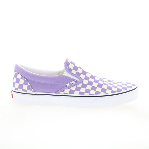 Vans Classic Slip-On VN0A33TB9HM Mens Purple Skate Inspired Sneakers Shoes