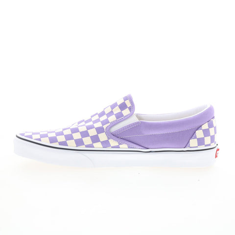 Vans Classic Slip-On VN0A33TB9HM Mens Purple Skate Inspired Sneakers Shoes