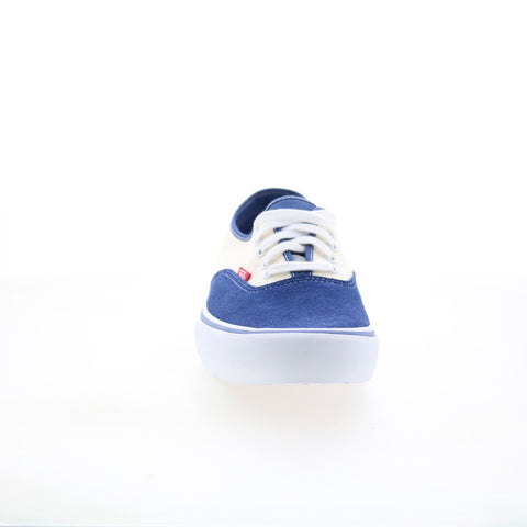 Vans Authentic Pro VN0A34790QF Mens Blue Suede Skate Inspired Sneakers Shoes