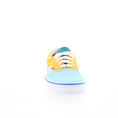 Vans Era VN0A38FRVOP Mens Yellow Canvas Lace Up Skate Inspired Sneakers Shoes