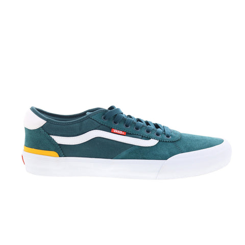 Vans Chima Pro 2 VN0A3MTIOQU Mens Blue Suede Skate Inspired Sneakers Shoes