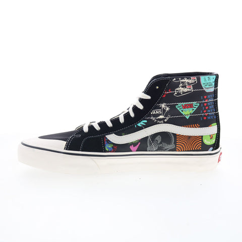 Vans Sk8-Hi 138 Decon VN0A3MV1W95 Mens Black Skate Inspired Sneakers Shoes