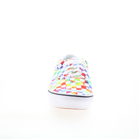 Vans Comfycush Era VN0A3WM9WWX Mens White Mesh Skate Inspired Sneakers Shoes