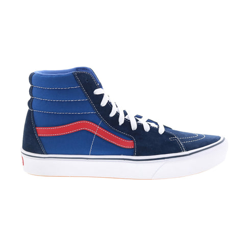 Vans Comfycush Sk8-Hi VN0A3WMB1RP Mens Blue Skate Inspired Sneakers Shoes