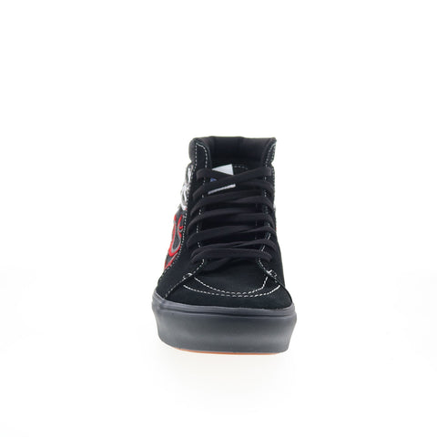 Vans Comfycush SK8-HI VN0A3WMB8VV Mens Black Suede Lifestyle Sneakers Shoes