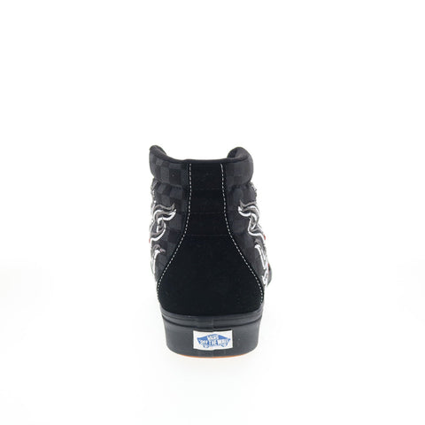 Vans Comfycush SK8-HI VN0A3WMB8VV Mens Black Suede Lifestyle Sneakers Shoes
