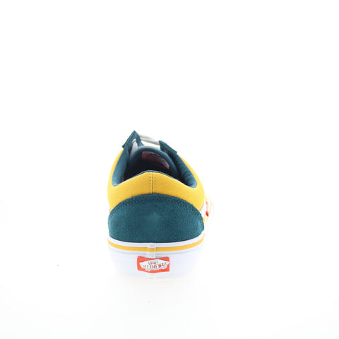 Vans Old Skool Pro VN0A45JC0V1 Mens Yellow Skate Inspired Sneakers Shoes