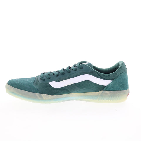 Vans Ave Pro VN0A4BT70OS Mens Green Suede Skate Inspired Sneakers Shoes