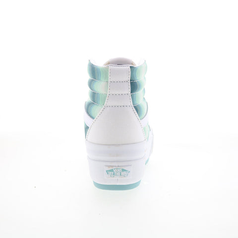 Vans Sk8-Hi Stacked VN0A4BTWV6Q Mens White Skate Inspired Sneakers Shoes