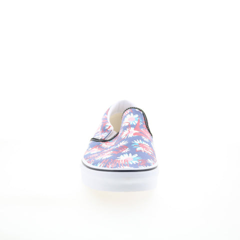 Vans Classic Slip-On VN0A4BV31JA Mens Blue Skate Inspired Sneakers Shoes