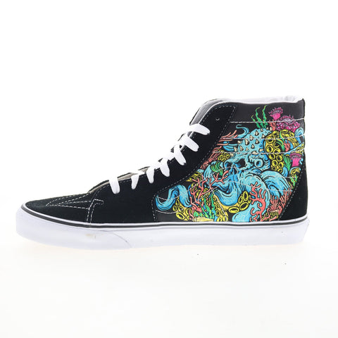 Vans Sk8-Hi VN0A4BV6RQ5 Mens Black Lace Up Skate Inspired Sneakers Shoes