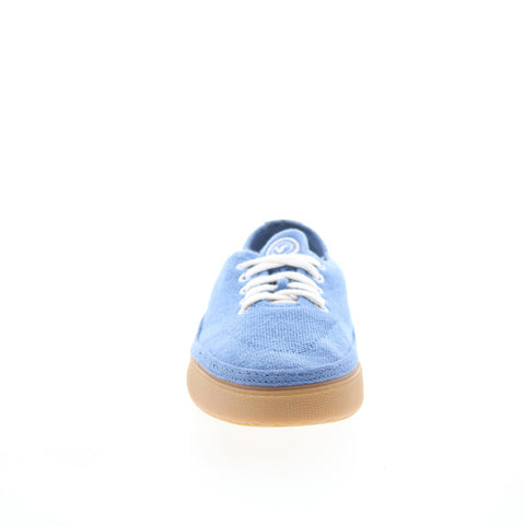 Vans Circle Vee VN0A4BWLAZM Mens Blue Mesh Skate Inspired Sneakers Shoes