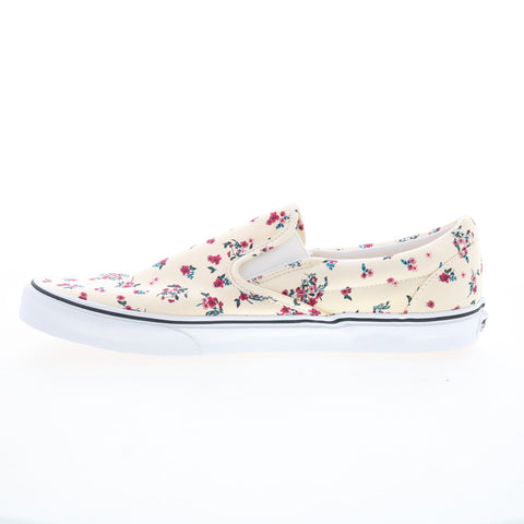 Vans Classic Slip-On VN0A4U3816Z Mens Beige Skate Inspired Sneakers Shoes