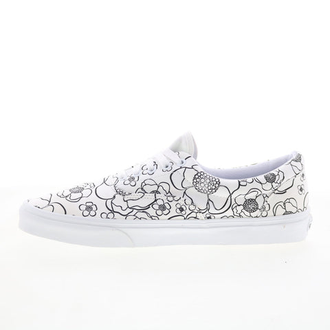 Vans Era VN0A4U391UH Mens White Mesh Lace Up Skate Inspired Sneakers Shoes