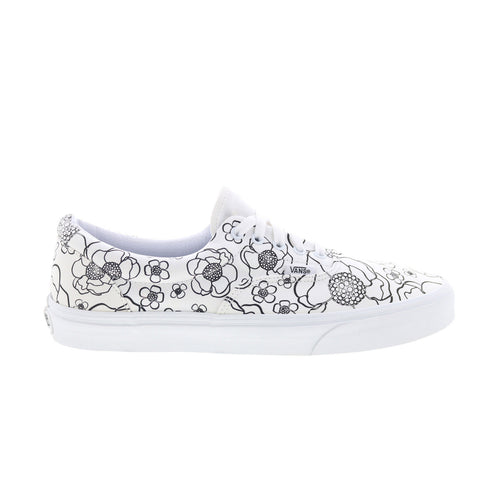Vans Era VN0A4U391UH Mens White Mesh Lace Up Skate Inspired Sneakers Shoes