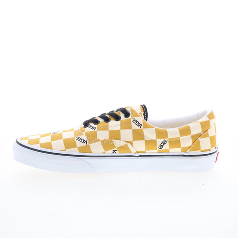 Vans Era VN0A4U39WYT Mens Yellow Lace Up Skate Inspired Sneakers Shoes