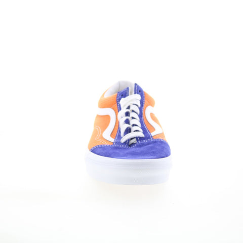 Vans Old Skool VN0A4U3BWTJ Mens Orange Suede Skate Inspired Sneakers Shoes