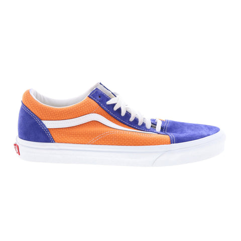Vans Old Skool VN0A4U3BWTJ Mens Orange Suede Skate Inspired Sneakers Shoes