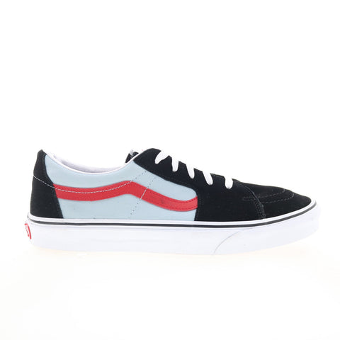 Vans Sk8-Low VN0A4UUKA0K Mens Black Suede Skate Inspired Sneakers Shoes