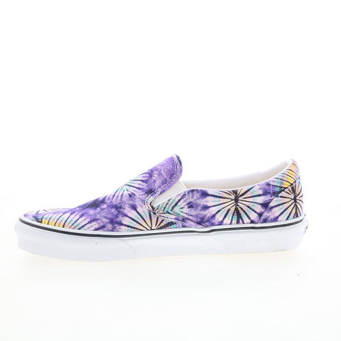Vans Classic Slip-On VN0A5AO86G6 Mens Purple Skate Inspired Sneakers Shoes
