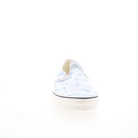 Vans UA Classic Slip-On Mens White Skate Inspired Sneakers Shoes