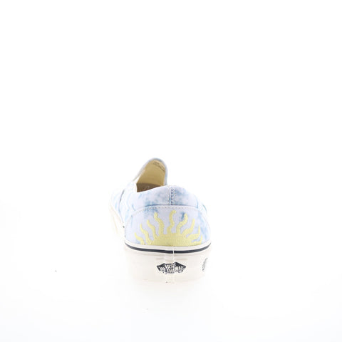 Vans UA Classic Slip-On Mens White Skate Inspired Sneakers Shoes