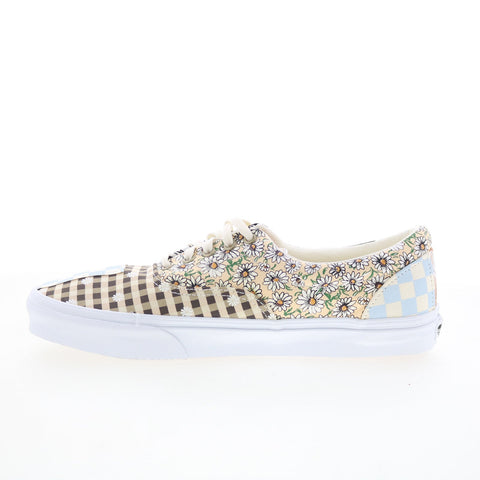 Vans Era VN0A5EFN420 Mens Beige Mesh Lace Up Skate Inspired Sneakers Shoes