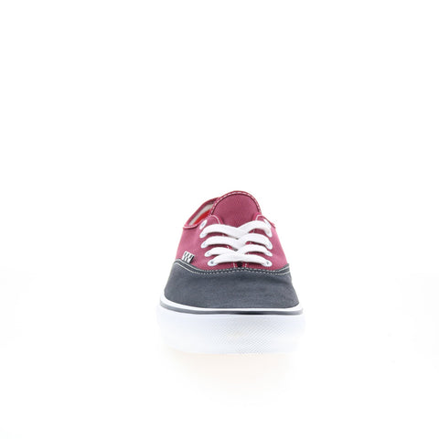Vans Skate Authentic VN0A5FC8249 Mens Burgundy Suede Lifestyle Sneakers Shoes