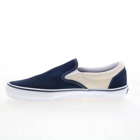 Vans Skate Slip-On VN0A5FCA5S3 Mens Blue Skate Inspired Sneakers Shoes