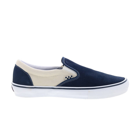 Vans Skate Slip-On VN0A5FCA5S3 Mens Blue Skate Inspired Sneakers Shoes
