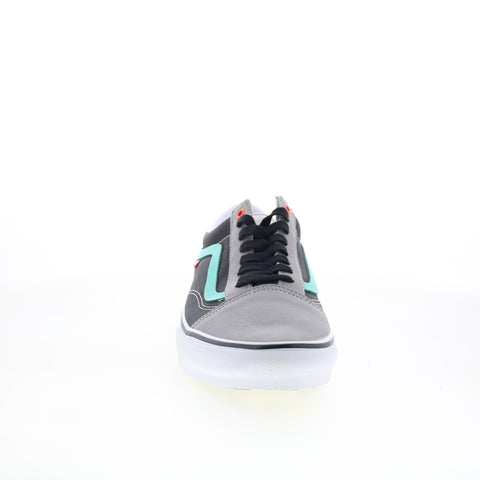 Vans Skate Old Skool VN0A5FCBAPD Mens Gray Nubuck Lifestyle Sneakers Shoes
