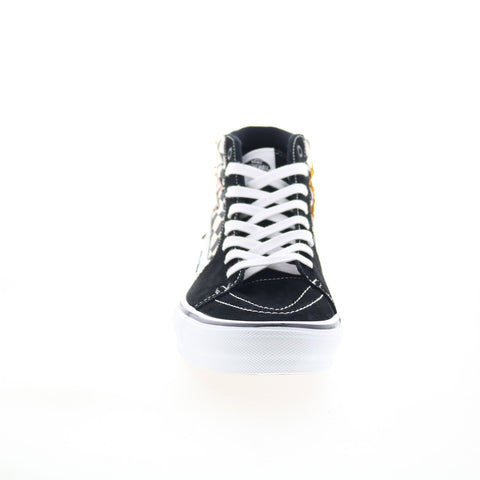 Vans Skate Sk8-Hi VN0A5FCC89C Mens Black Suede Skate Inspired Sneakers Shoes