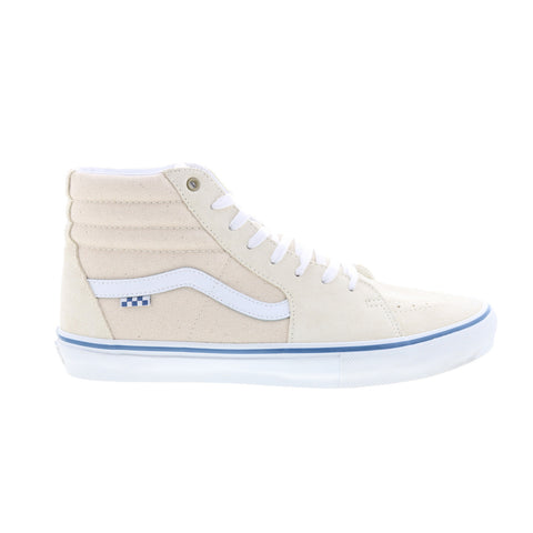 Vans Skate Sk8-Hi VN0A5FCCACV Mens Beige Suede Skate Inspired Sneakers Shoes
