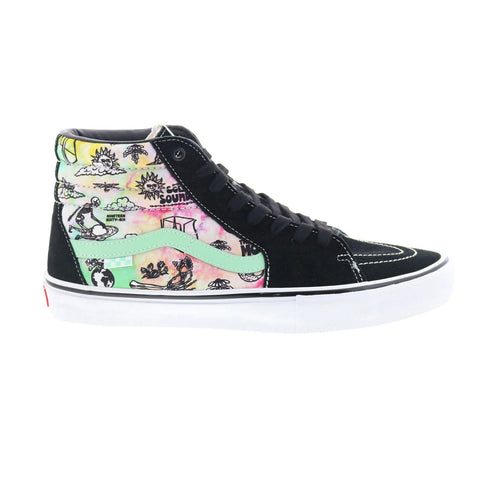 Vans Skate Sk8-Hi VN0A5FCCAPI Mens Black Skate Inspired Sneakers Shoes
