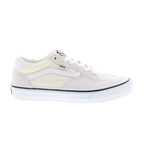 Vans Rowan Pro VN0A5HEVQJM Mens Beige Suede Lace Up Lifestyle Sneakers Shoes