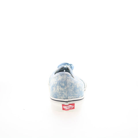 Vans Authentic VN0A5HZS9FM Mens Blue Mesh Skate Inspired Sneakers Shoes